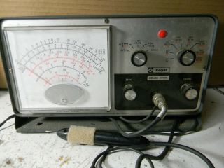 Vintage Knight Kg - 625 Vtvm Vacuum Tube Voltmeter With Cables