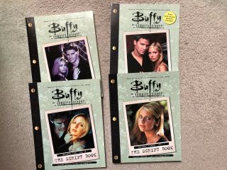Buffy The Vampire Slayer Script Book - 9 Books - Seasons 1 - 3 And " Once More.  "
