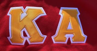Kappa Alpha Order Ka Hoodie Sweatshirt Size Large L Heavyweight