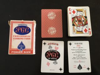 Vintage Caesars Palace Casino Playing Cards Pcg “professional Gambling Deck”