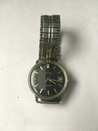 Vtg Mens Hamilton Wristwatch Watch Automatic 64018 - 3