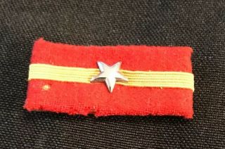 Early Wwii Ww2 Imperial Japanese Army Corporal Cloth Tab Rank Insignia