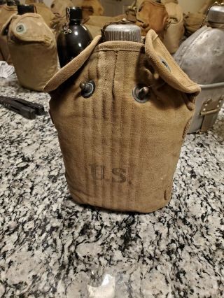 Ww2 Us Canteen And Cover