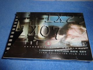 X - Files Film Cell Box Set - Limited Edition,  Numbered 4 Piece Set 35mm