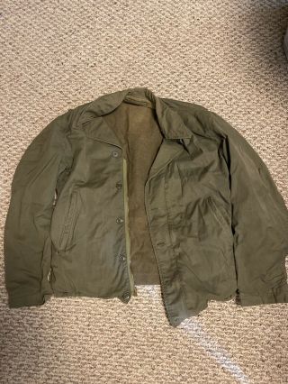 Wwii Navy Deck Jacket Uniform Coat