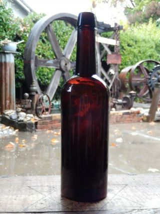 Red Puce Whiskey,  Applied Top