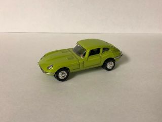 Vintage Playart Jaguar E Type 2,  2 Light Green