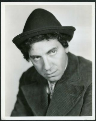 Chico Marx Vintage 1931 Richee Stamp Portrait Photo The Marx Brothers