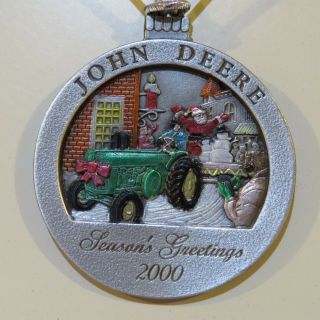 John Deere 2000 5 Christmas " R " Ornament Jd421