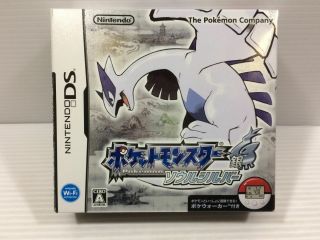 Pokemon Soul Silver Nintendo Ds Japan Import Boxd Non - Pokewalker Pocket Monsters