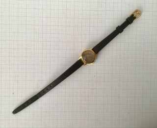 LONGINES Vintage solid 18K gold women ' s watch Tiny size Cal.  14.  16 2