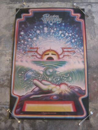 Vtg 1970 Pacific Vibration Surfing Film John Severson Rick Griffin Movie Poster