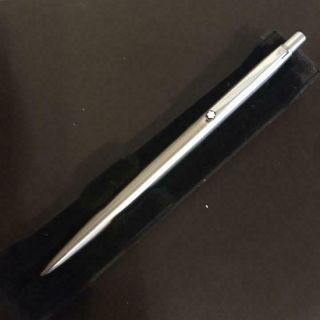 Mont Blanc Montblanc Ballpoint Pen S Line Stainless Silver Edition Series 2