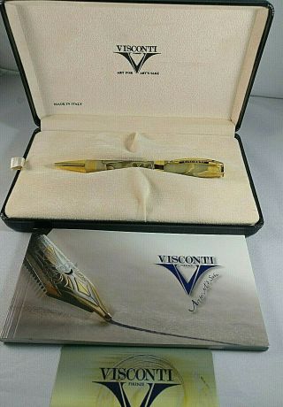Visconti Opera Honey Almond Swirl Ballpoint Pen