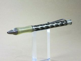 Sensa Amx 2000 Twist Action Ballpoint Pen In Carbon Nickel Made In Usa
