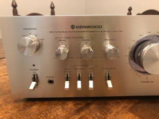 Vintage Kenwood KA - 7100 DC Stereo Integrated Amplifier 2