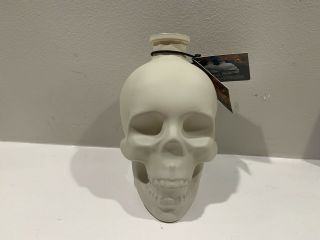 Empty Crystal Head Vodka Bone Bottle Limited Edition Skull 750ml Halloween