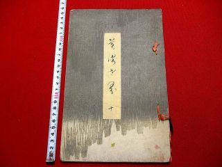 1 - 10 Bijyutu sekai 10 Japanese Kyosai Hokusai Woodblock print ukiyoe BOOK 2