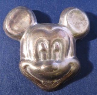 Taxco Mexican Sterling Silver Disney Mickey Mouse Pin Brooch - 24.  3 Grams