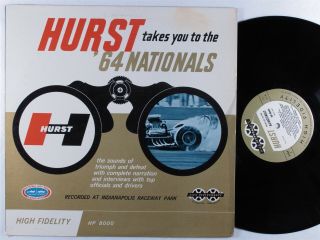 Hurst Takes You To The 64 Nationals At Indianapolis Raceway Park Lp Mono
