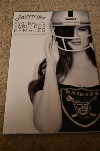 Sexy 2015 2016 Oakland Raiders Raiderettes Cheerleader Swimsuit Bikini Calendar