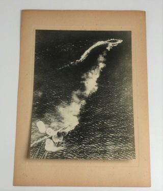 Ww2 News Photo British Battleship Sinking 1941 Battle Off Malaya Daitoua 8