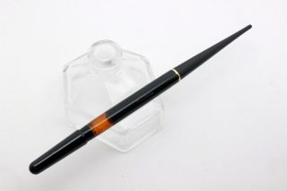 Omas Extra - Fountain Pen Desk - Black Celluloid - 14k Gold Nib - From 30 