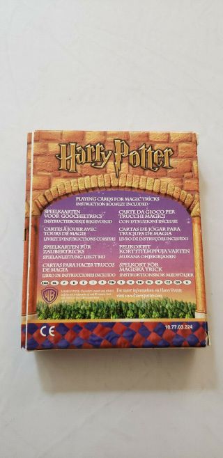 Harry Potter Playing Cards For Magic Tricks Cards are Still 2