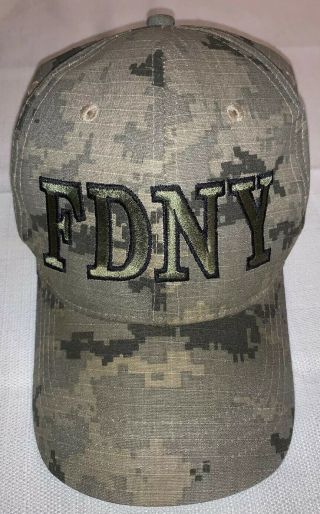 Fdny Fire Department York Ny Hat Digital Camo Us Army Usmc