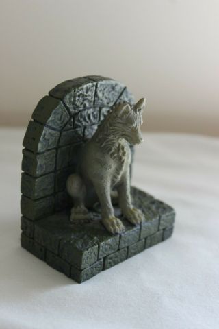 House Stark Direwolf Statue Game Of Thrones Collectible