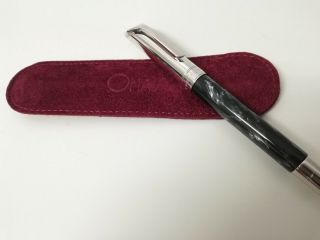 Omas For Bulgari Rollerball Pen Pearl Grey