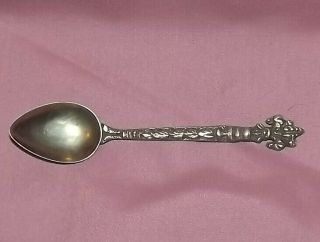 Silver Plate Baby Spoon Italy Baby Spoon