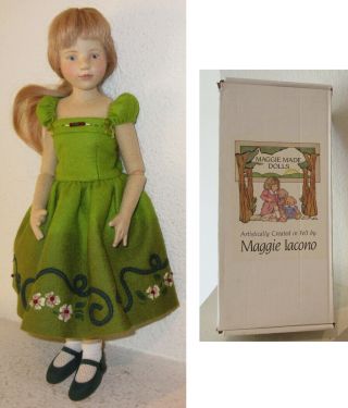 Maggie Iacono In Felt Doll - Michele - 46 Of Only 70 - Mib