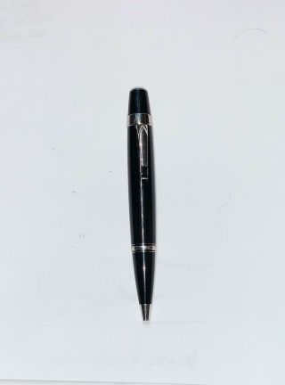 Montblanc Pen Bohome Shorty,  Noir Ball Point Pen With Black Ink.  Includes Case.