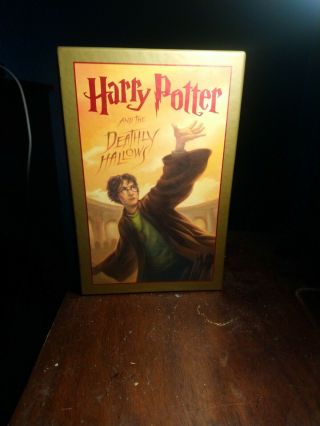 Harry Potter And The Deathly Hallows Deluxe Edition Signed Book