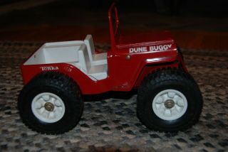 Vintage Tonka Jeep Dune Buggy Red,  10 " Length,  1960s