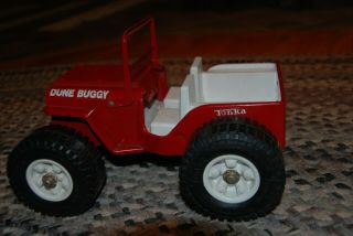 Vintage Tonka Jeep Dune Buggy Red,  10 