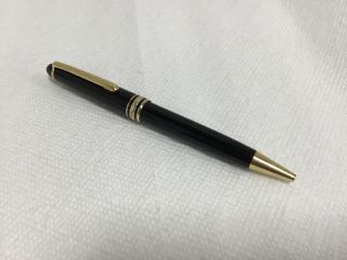 Vintage Montblanc Meisterstuck Black & Gold Ballpoint Pen Made In West Germany