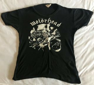 Motorhead Vintage T - Shirt - Bomber Tour 1979 -
