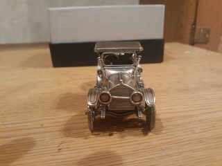 Franklin Sterling Silver Miniature Car 1913 Cadillac Coupe