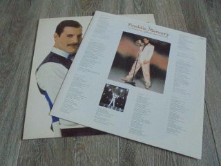 Queen/Freddie Mercury - The Freddie Mercury Album 1992 UK LP PARLOPHONE 1st 3