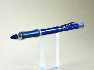 Sensa Zephyr Twist Action Ballpoint Pen In Venetian Blue Made In Usa