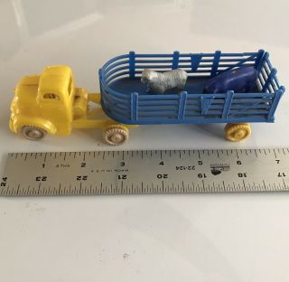 1950’s Banner Plastic Toy Truck & Trailer.  (2 - Cabs 1 Trailer)