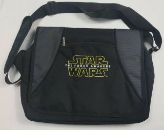 Star Wars Messenger Bag Tote Case Laptop Gray And Black