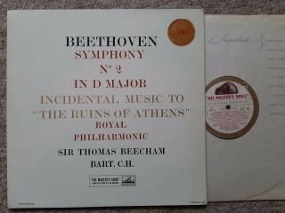 Asd 287 Beethoven Symphony No.  2 Royal Philharmonic Orchestra Beecham C/g
