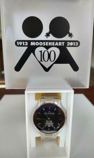 Loyal Order Of Moose Skagen Watch,  membership pin with diamond,  and hat pins. 3
