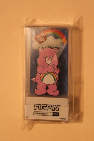 Nycc 2019 Exclusive Figpin Care Bear Le 500 Cheer Bear