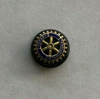 Vintage Rotary International 14k Pin