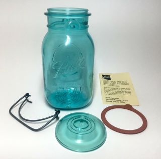 Limited Edition Ball Ideal Blue Pint Bicentennial Mason Jar The Edmund Jar