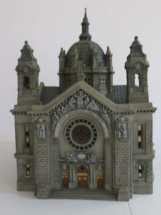 Dept 56 - Christmas In The City - Cathedral Of St.  Paul - 58930 - Patina Roof - Euc